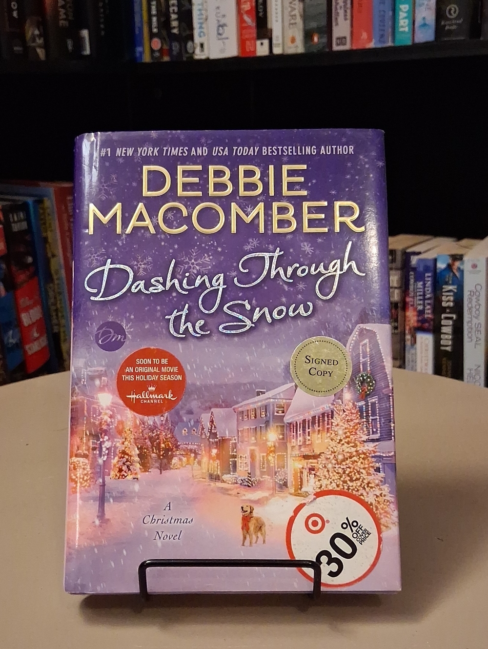*signed* Dashing Through the Snow By Debbie Macomber